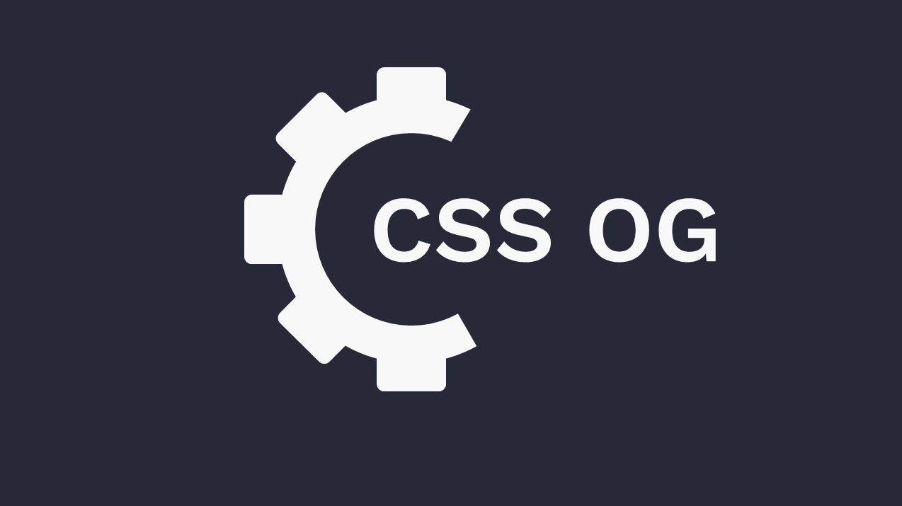 CSS OG